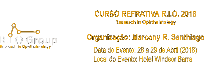 CURSO REFRATIVA RIO 2018 – RESEARCH IN OPHTHALMOLOGY